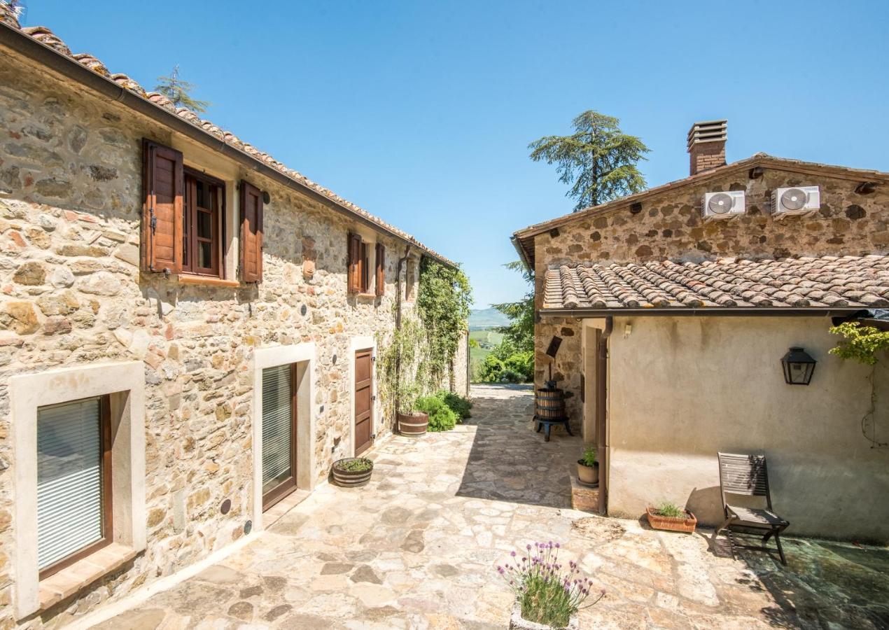 Appartamento Gemma Verde-Tavoleto Castiglione dʼOrcia Exterior foto